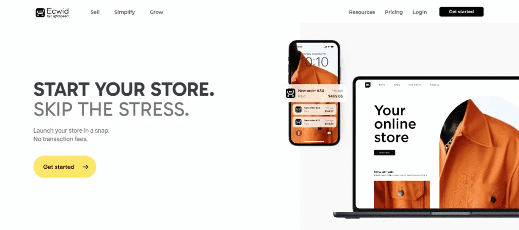E-commerce platform preview