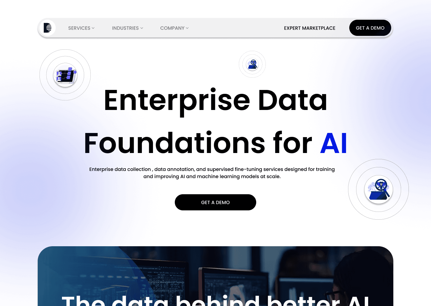 AI Company Landing Page preview