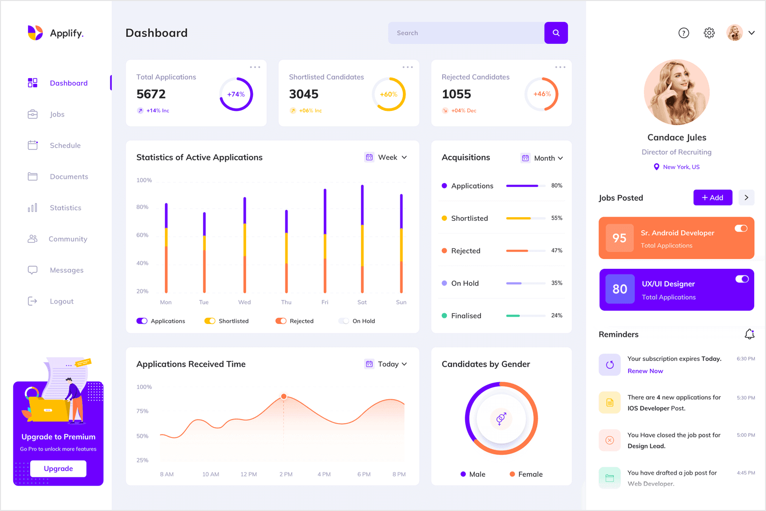 Hiring Platform preview